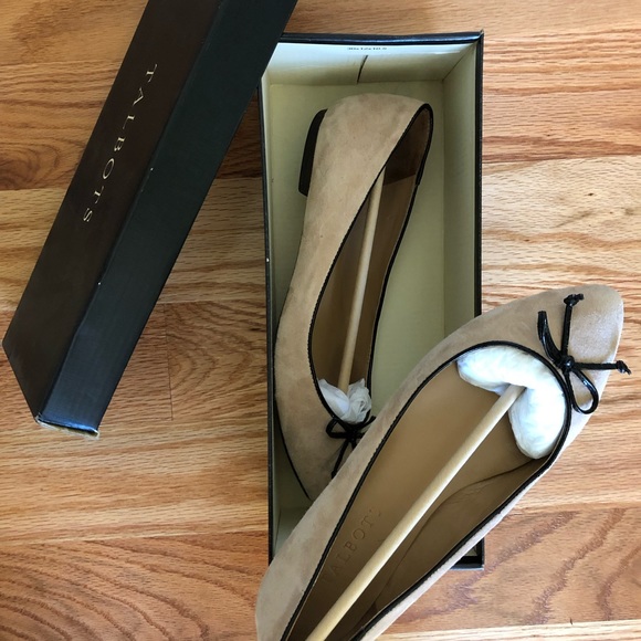 Talbots palomino suede ballet flats - Picture 6 of 6